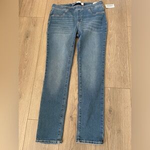 NWT Old Navy girls skinny pull-on jeans -size XL (14-16)